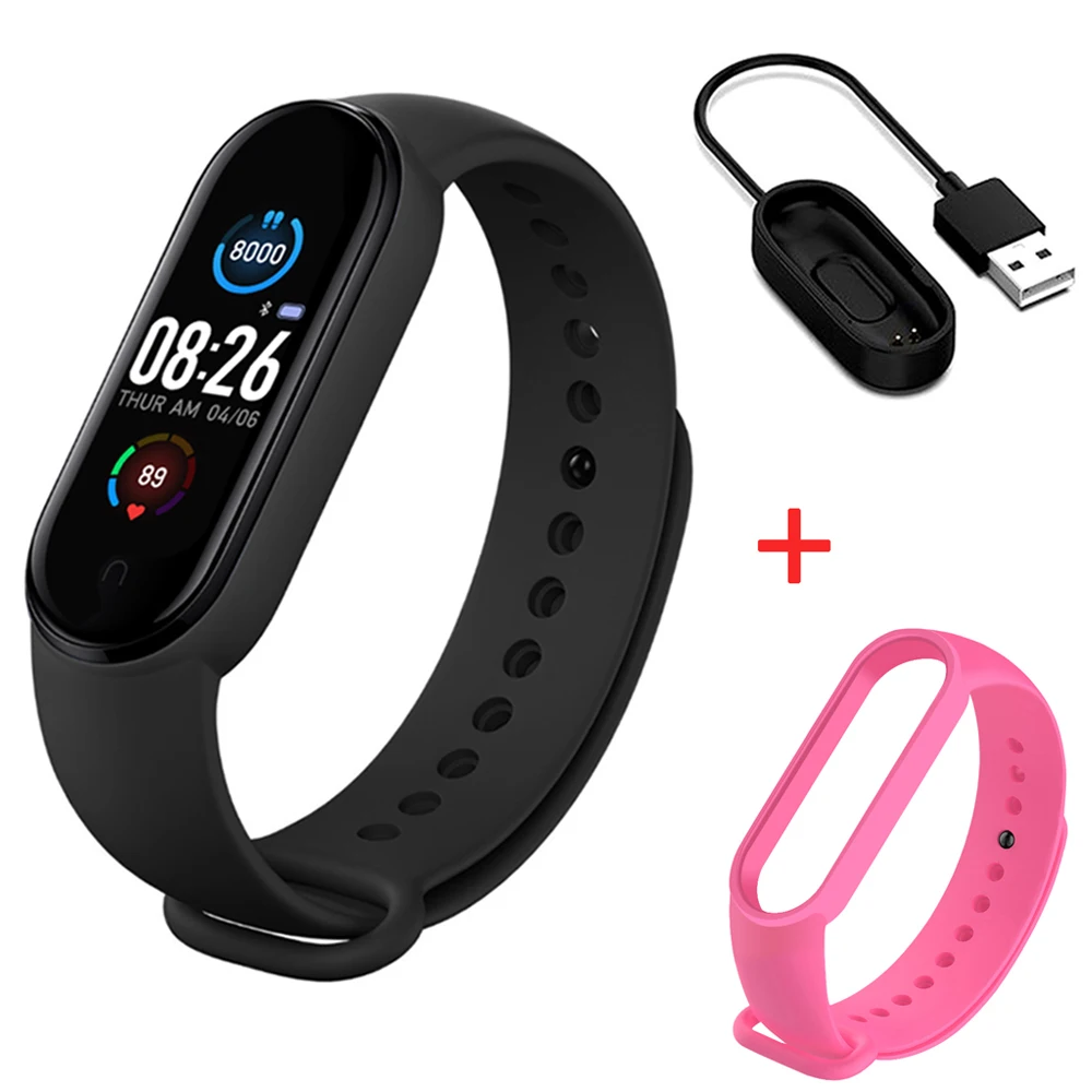 

Men Women Smart Watch Heart Rate Blood Pressure Sleep Monitor Pedometer Bluetooth Connection for