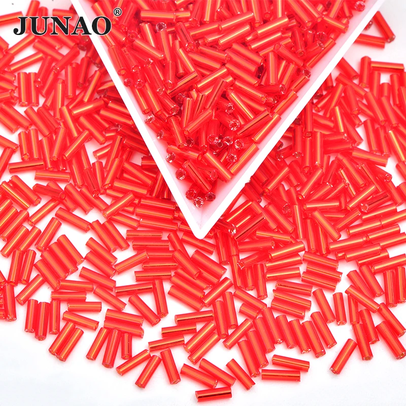 JUNAO 20 г 6 мм красные стеклянные бусины со стразами круглые хрустальные камни