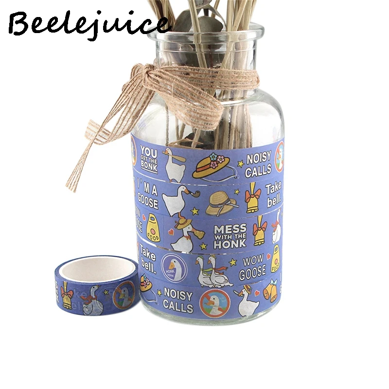 

Funny Goose Animals Cute Washi Tape Paper DIY Decorative Adhesive Tape Kawaii Masking Tapes Daily Gifts Scrapbooking Stickers