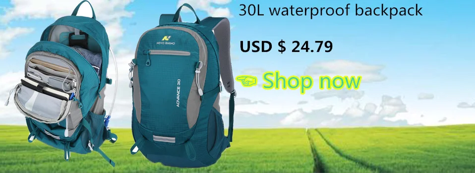 30L NEVO RHINO, водонепроницаемый мужской рюкзак, унисекс, дорожная сумка, походный, для альпинизма, альпинизма, кемпинга, рюкзак для мужчин