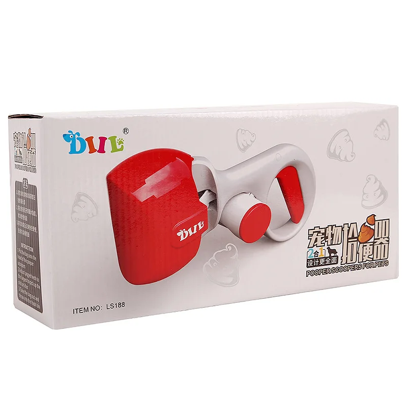 

Pet Pooper Scooper for Dog Poop Scooper Jaw Poop Scoop Shovel Pick Up Animal Waste Picker Pet poop bags Outdoor Cleaning Tools