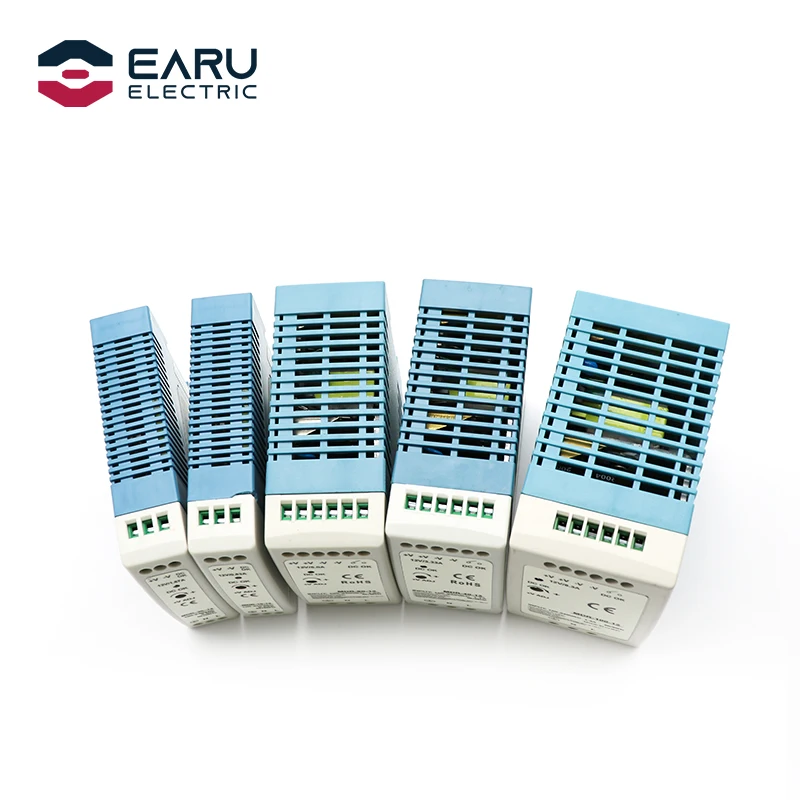 AC100-240V Вход мини din-рейку переключатель Питание Напряжение трансформатор MDR-10W 20 Вт