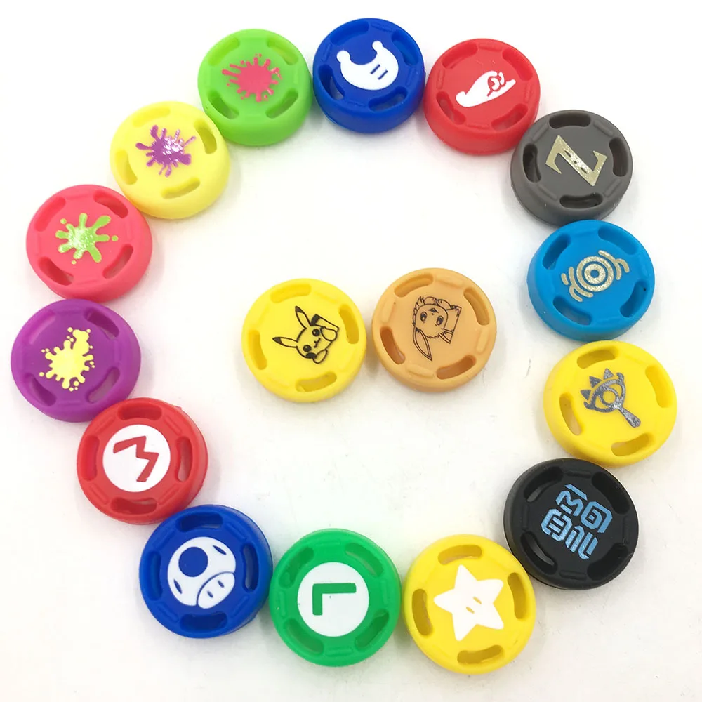 100 шт. колпачок для кнопок джойстика контроллера Nintendo Switch Joy Con | Электроника