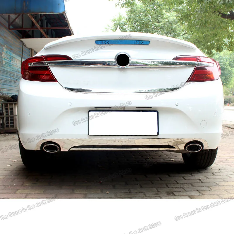 Lsrtw2017 из нержавеющей стали багажник автомобиля задняя крышка планки для Buick Regal 2017