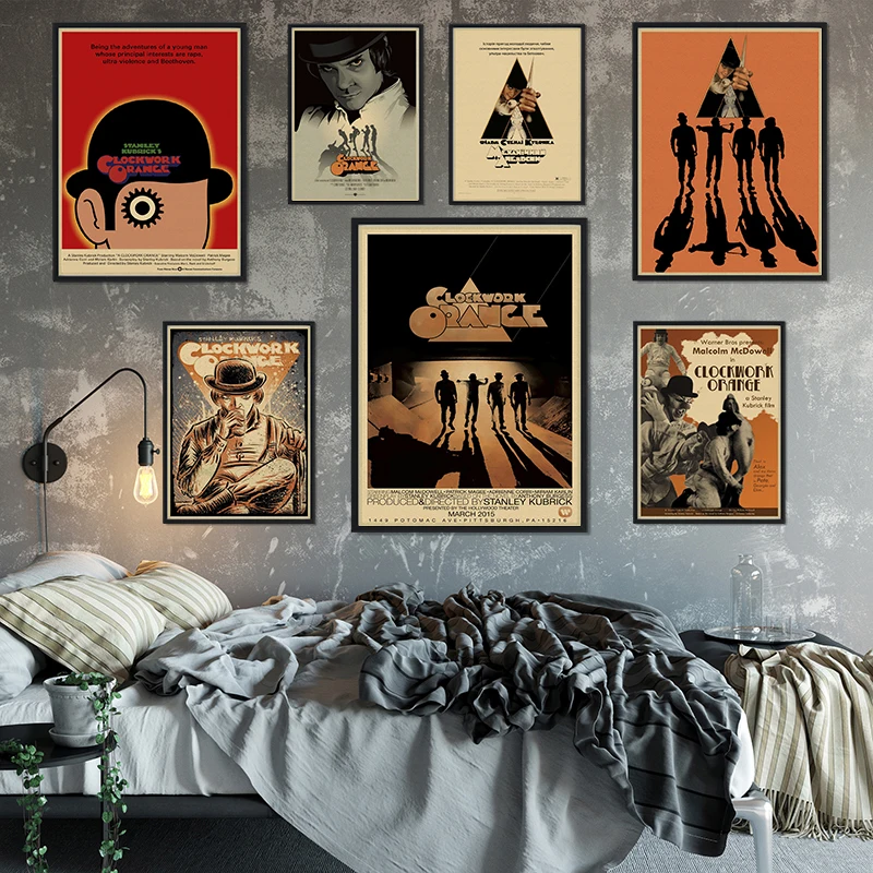 Фильм хищные птицы Ретро плакат аниме принты гостиная декоративная живопись