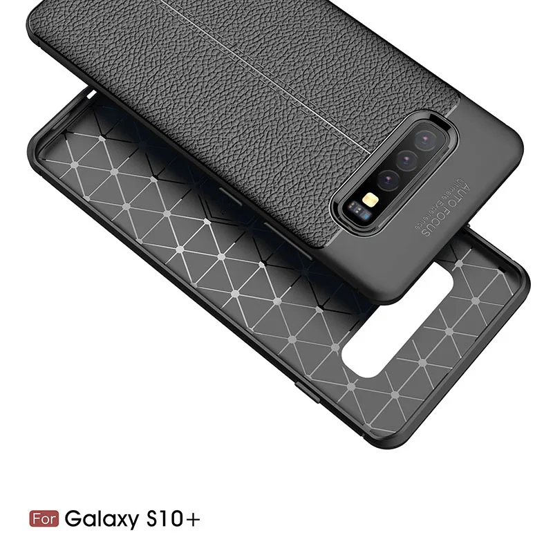Противоударный чехол для Samsung Galaxy s10e s10 + s10plus 5G Матовый Мягкий ТПУ чехол|Бамперы| |