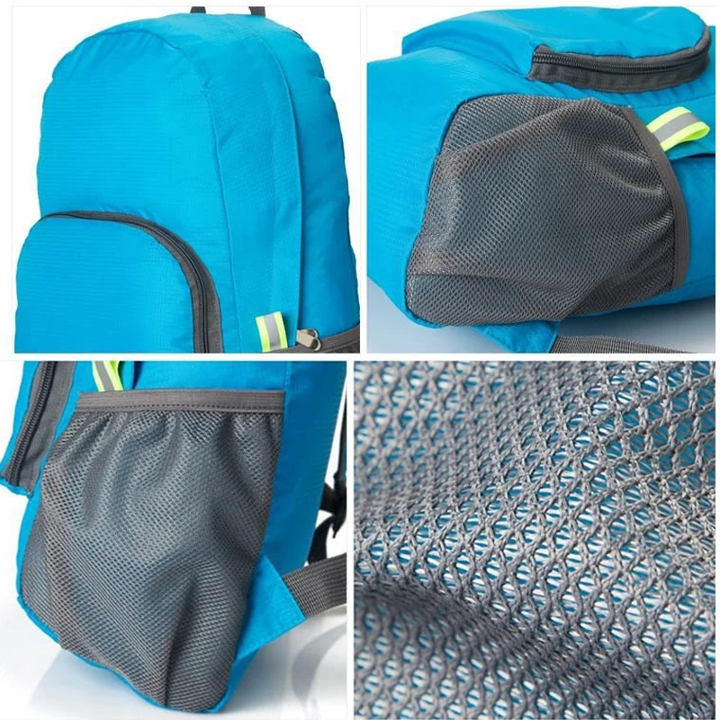 

Travel Backpack Lightweight Sports Folding Bag Pack Travel Collapsible Bag Foldable Backpack Portable Camping Hiking School Bag