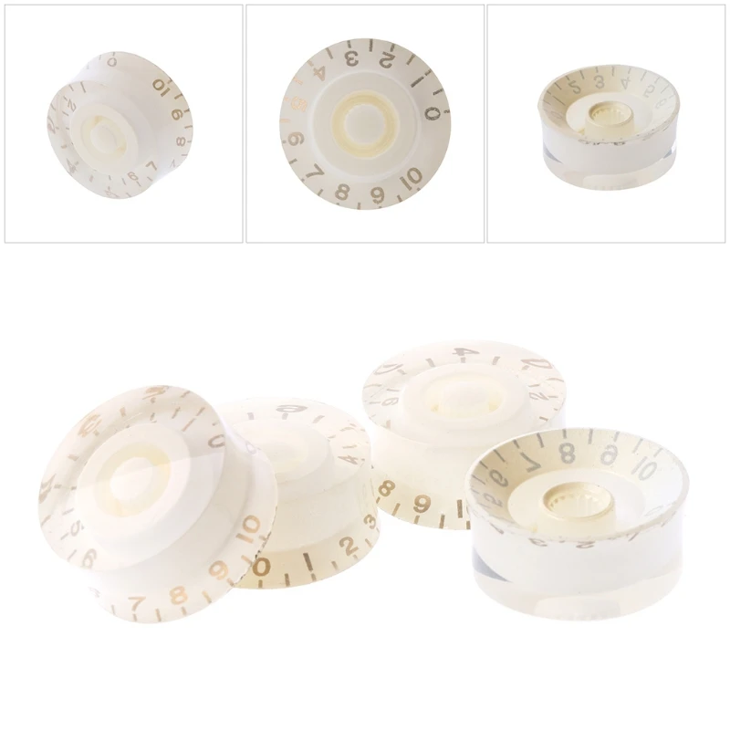 Регулятор басов для электрогитары 1 шт. кнопка регулировки громкости LP белого