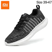 xiaomi men sneakers breathable light running shoes lace up jogging tennis shoes male sneakers gym workout sport casual shoes