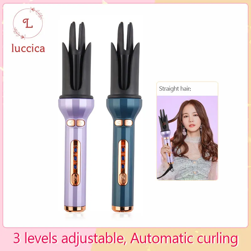 LUCCICA-2021 fashionable price Automatic hair curling iron for women Heater Curling cruler | Hair Straightener