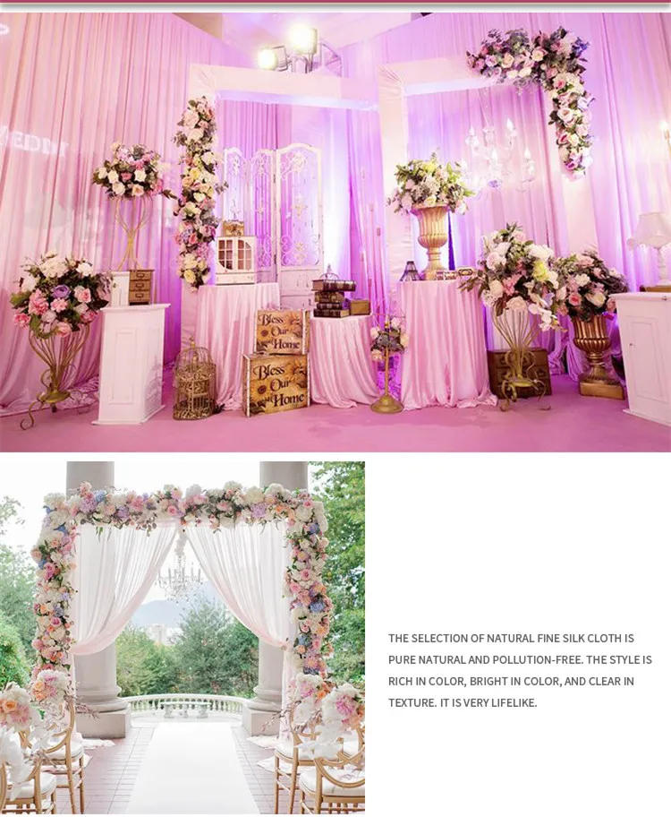 Индивидуальные Новые Т сценические дорожные арки искусственные цветочные стены