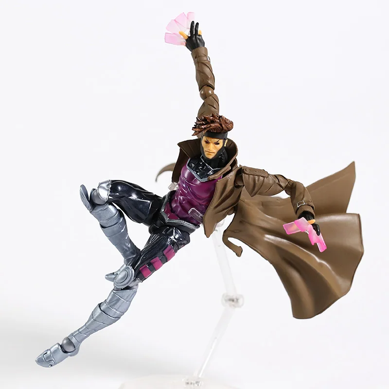Marvel Amazing Yamaguchi Revoltech GAMBIT X-MEN серии NO.012 фигурка коллекция игрушек кукла подарок