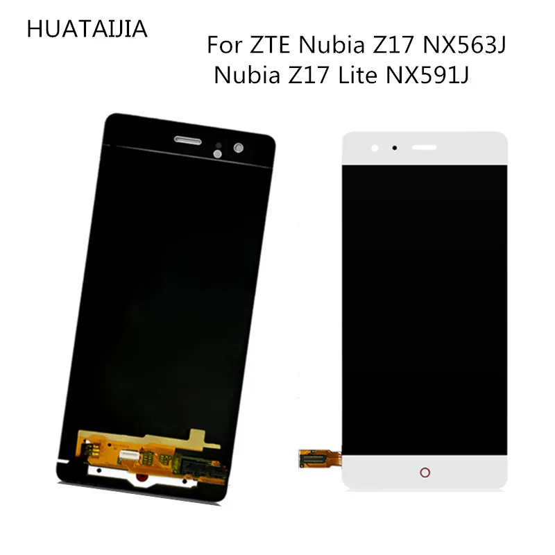 ЖК-дисплей 5,5 дюйма для ZTE Nubia Z17 NX563J, экран + сенсорная панель, дигитайзер для Nubia Z17 Lite NX591J, замена дисплея