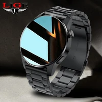 lige 2021 new men smart watch sports fitness bluetooth answer call watches mens for android ios xiaomi huawei man smart watch