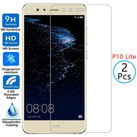 protective tempered glass for huawei p10 lite screen protector on p10lite p10light p 10 10p light safety film huawey huwei hawei