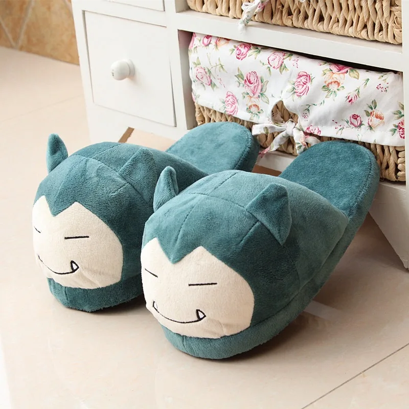 Kawaii cartoon soft slippers shoes anime indoor women winter warm babouche | Тематическая одежда и униформа