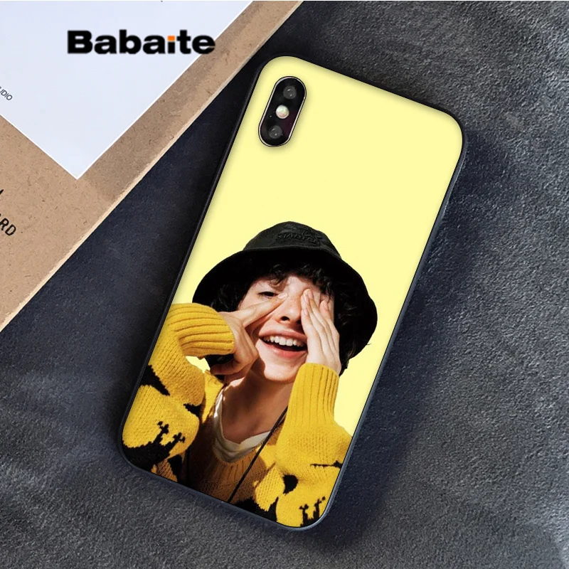 Babaite Stranger Things Сезон 3 Finn Wolfhard черный чехол для телефона для Apple iPhone 11 pro max 8 7 6 6S Plus X XS MAX 5 5S SE XR