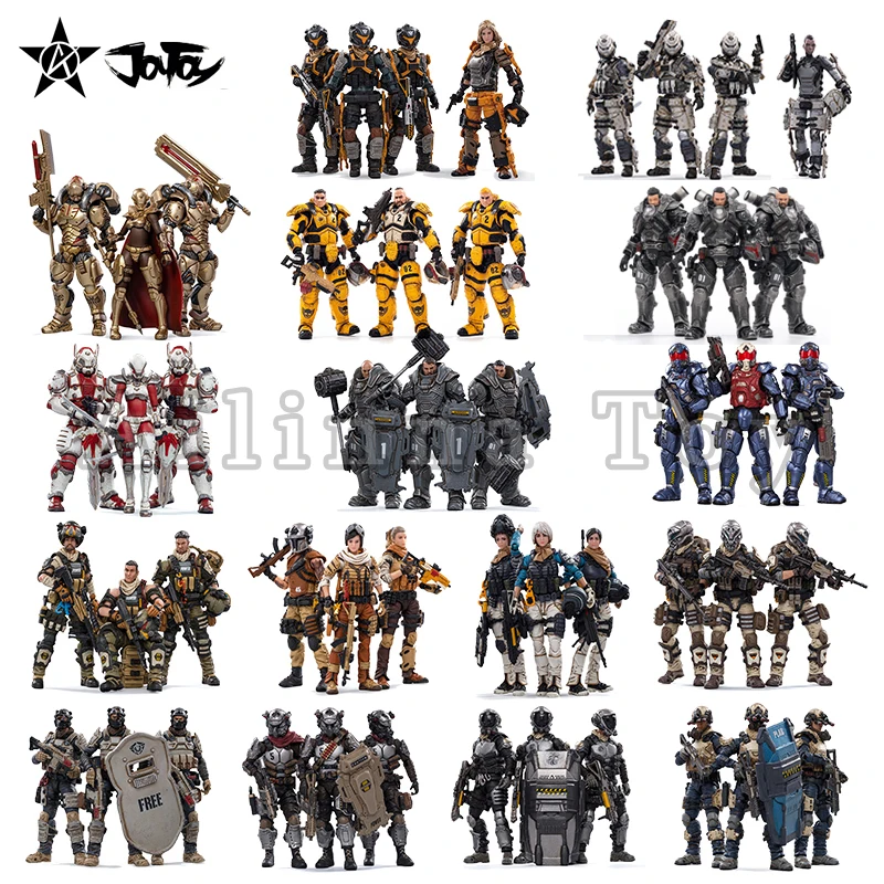 

[Exclusive]JOYTOY 1/18 3.75 Action Figures Battle For The Stars Series (Extra Figure For Free)Anime Model For Gift Free Shipping