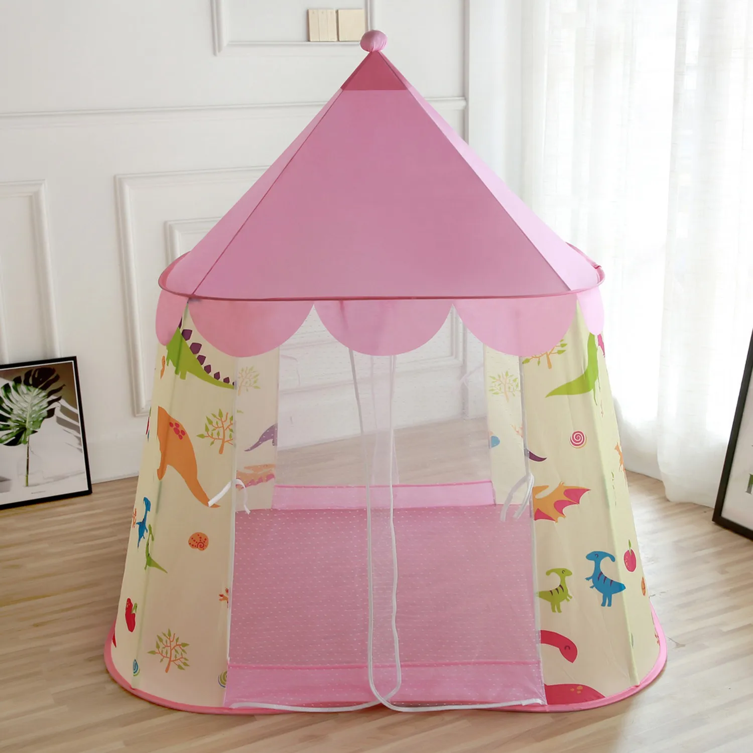 Портативный детский тент для игры мяч бассейн принцесса девочка замок мальчика