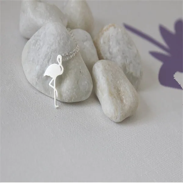 

Симпатичные Фламинго Kettingen Dunne Ketting Vogel Ketting Voor Vrouwen Voor Вечерние