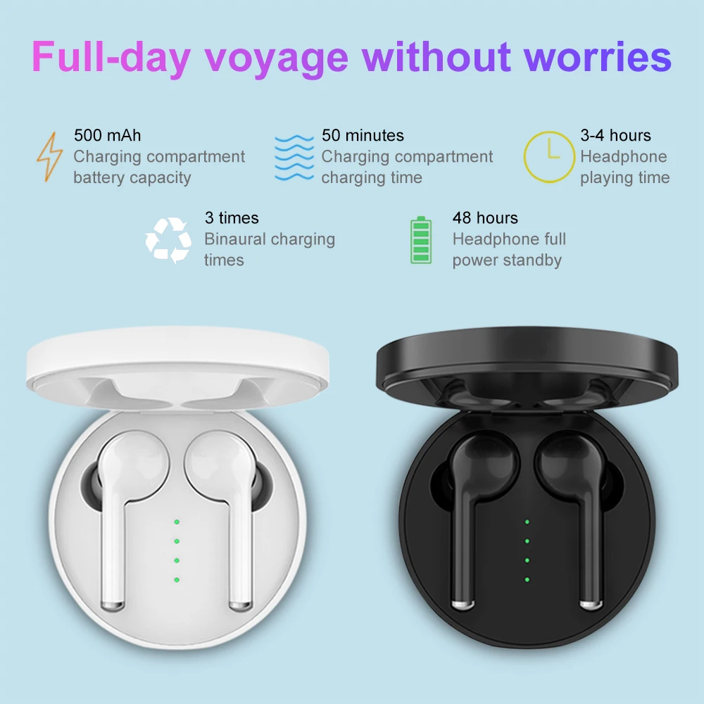 NIYOQUE TW40 TWS беспроводные наушники микрофон для iPhone 11 Pro Max для samsung huawei Xiaomi спортивные Bluetooth наушники