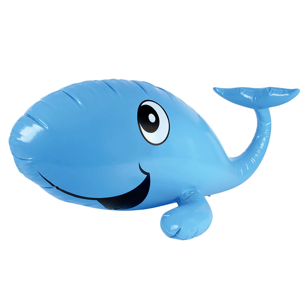 

Cute Lawn Children Water Inflatable Dolphin Toy Cool Play Gifts for Kids 7+