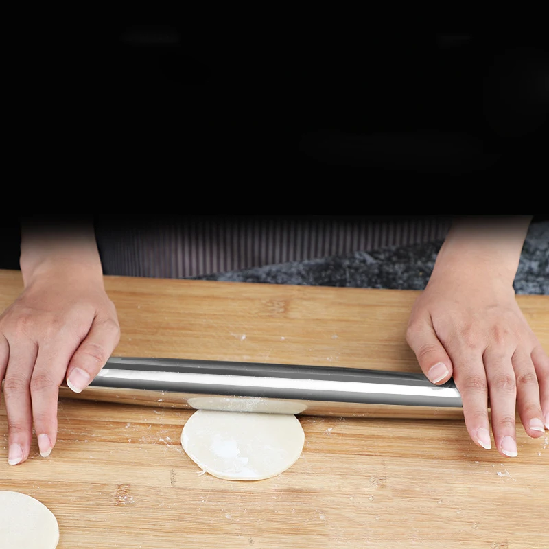 Скалка из нержавеющей стали пельменей прессованные тесто палочки для домашней