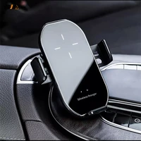 car phone holder mobile support 15w wireless fast charger for iphone 12 car air vent clip mount mobile phone holder car interior