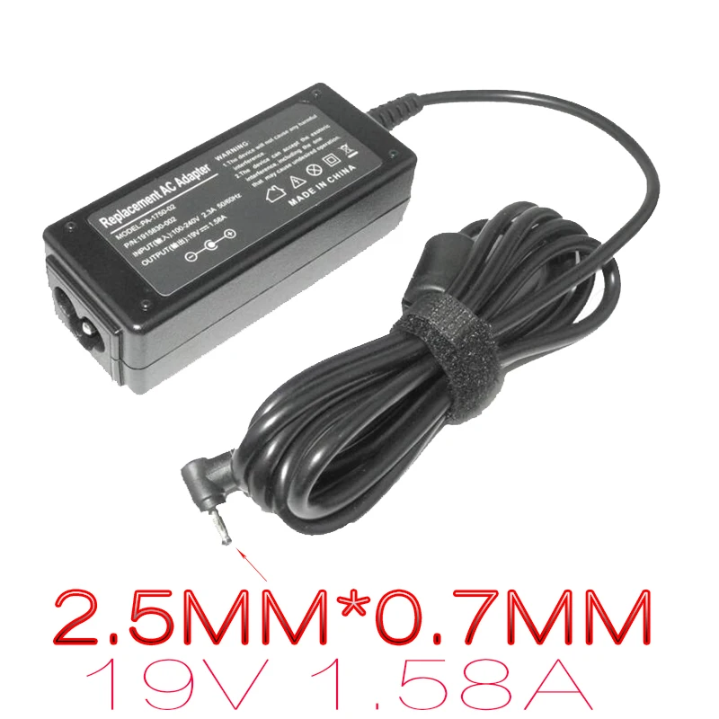 GZSM 19V 1.58A блок питания для ноутбука ASUS 1005 адаптер AD6630 EXA0901XH зарядное устройство для ноутбука Eee PC 1201T 1001P 1101HAB ноутбук AC