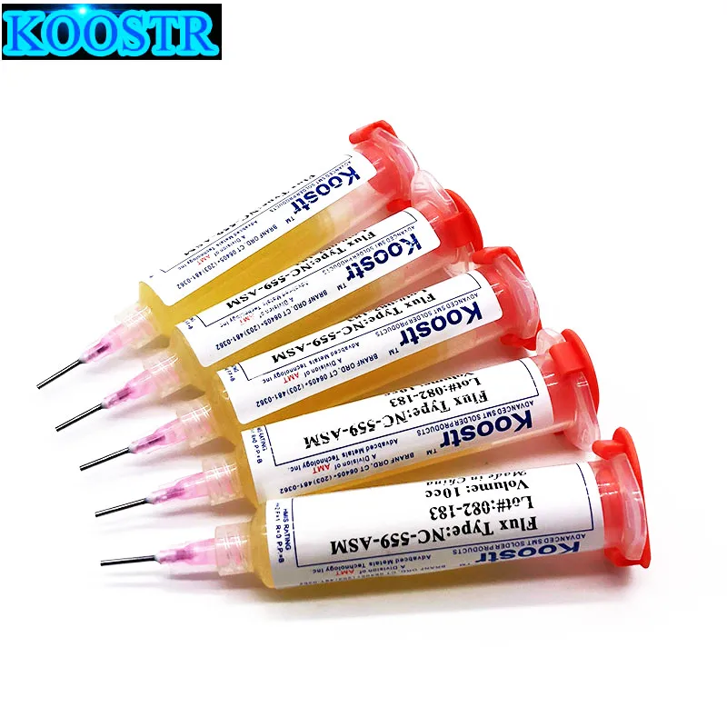 Горячая Распродажа 10cc NC-559-ASM флюсовая паста без свинца BGA PCB без очистки паяльная паста припой флюс Сварка Расширенный масляный флюс смазка