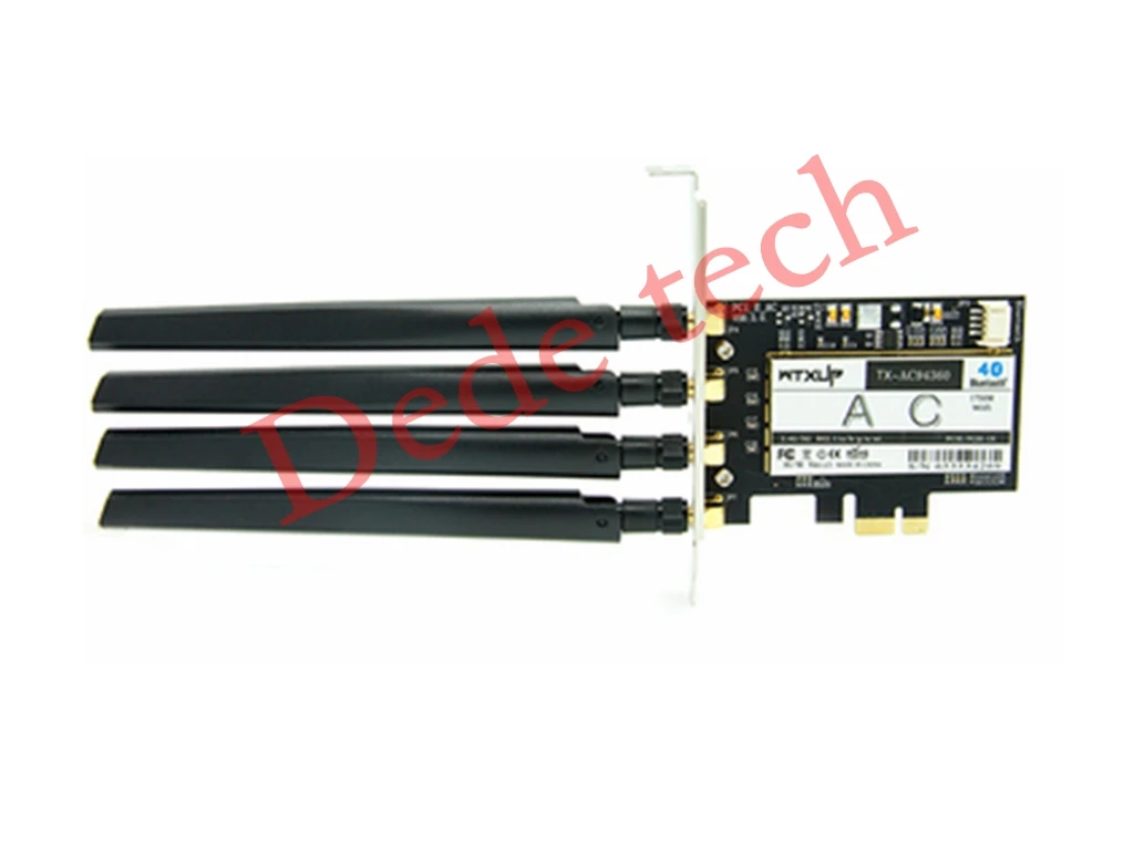Новый Broadcom BCM94360 1300 Мбит/с двухдиапазонный 802.11AC Настольный PCI E беспроводная карта