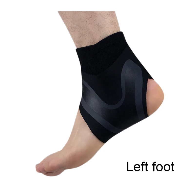 

Left/Right Feet Sleeve Ankle Support Socks Compression Anti Sprain Heel Protective Wrap SAL99