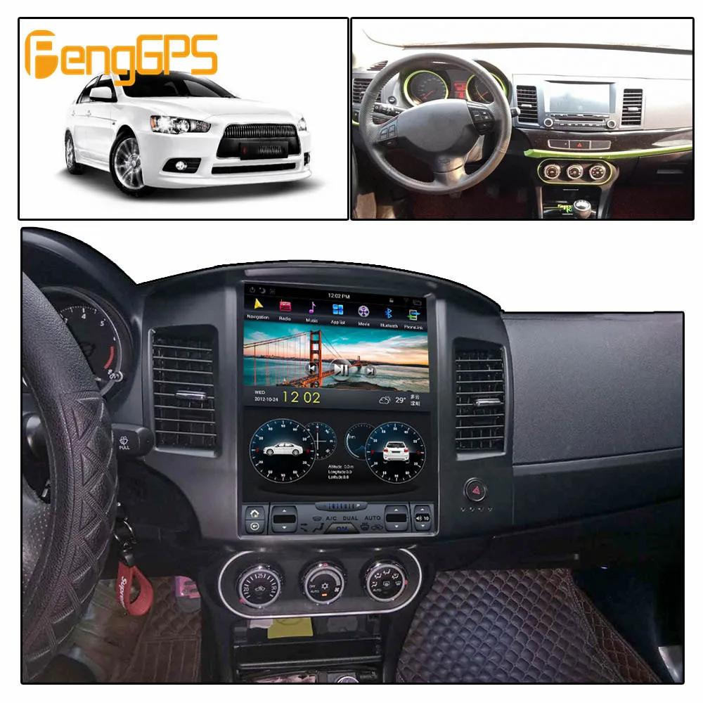 Автомобильное мультимедийное устройство Tesla Style Android 9 CD-радио вертикальный экран