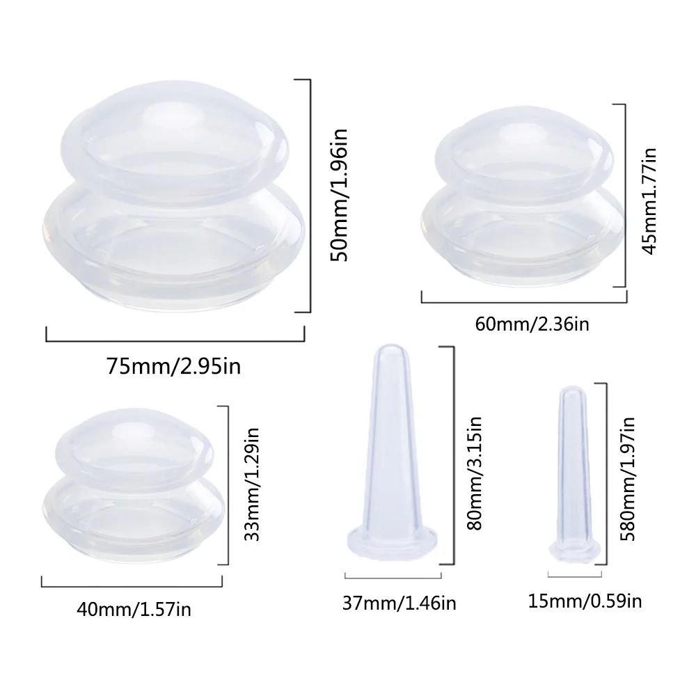 Китайские медицинские вакуумные банки чашка для всасывания целлюлита