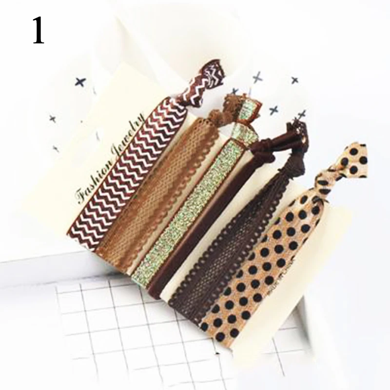 Резинка для волос с узлом 6 шт./лот| |