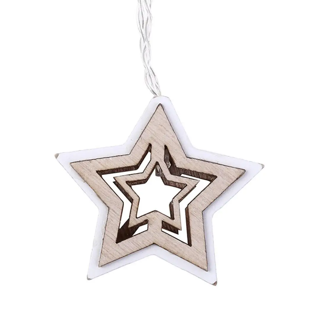 Водонепроницаемый энергосберегающий рождественский стиль форма пентаграммы