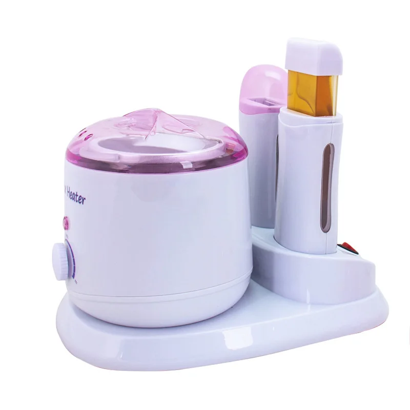 

3 in 1 Wax Cartridge Heater Waxing Roller Melt Kit Paraffin Depilatory Waxing Beans Burn Machine Wax Warmer