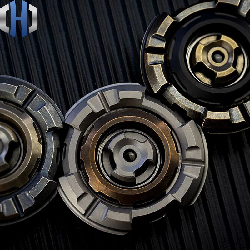 Mackie Volcano гироскоп для пальцев ажурный замок из титанового сплава творческая