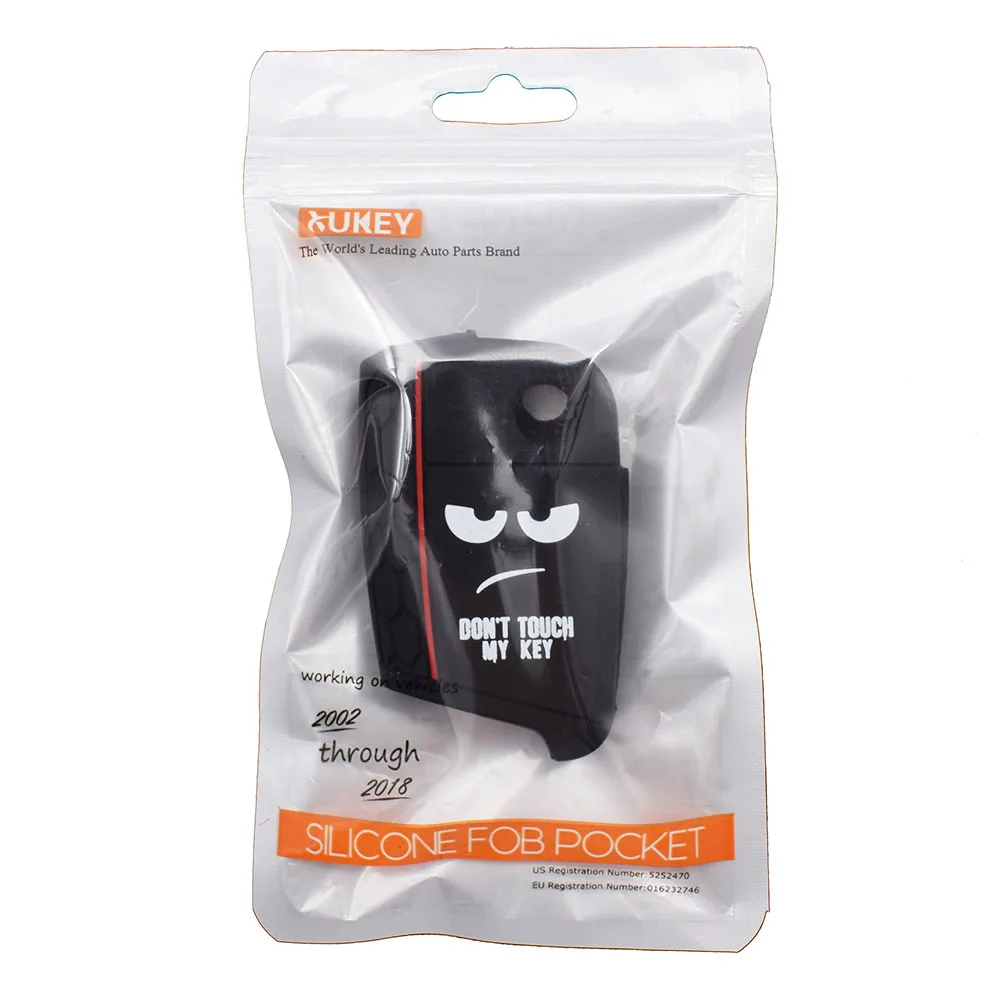 Силиконовый чехол с 3 кнопками и дистанционным управлением для VW Polo Golf 7 Tiguan Jetta GTI