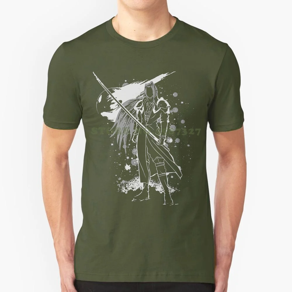 

Футболка Sephiroth Ff7 Мужская, забавная Молодежная тенниска в стиле Харадзюку, с принтом гика и нерда