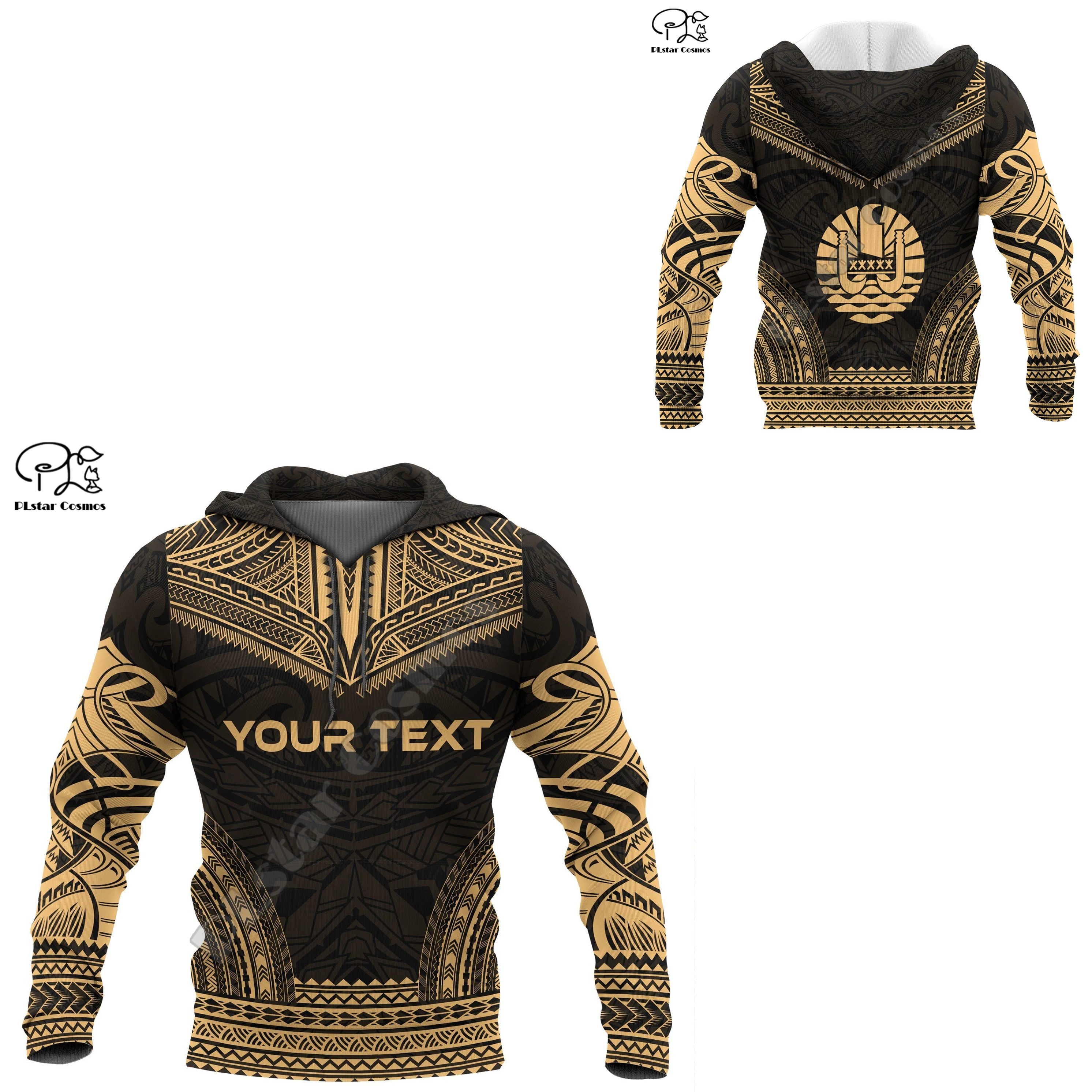 

NewFashion French Polynesia Art Tahiti Country Flag Tribal Culture Retro Tracksuit 3DPrint Men/Women Autumn Colorful Hoodies B32