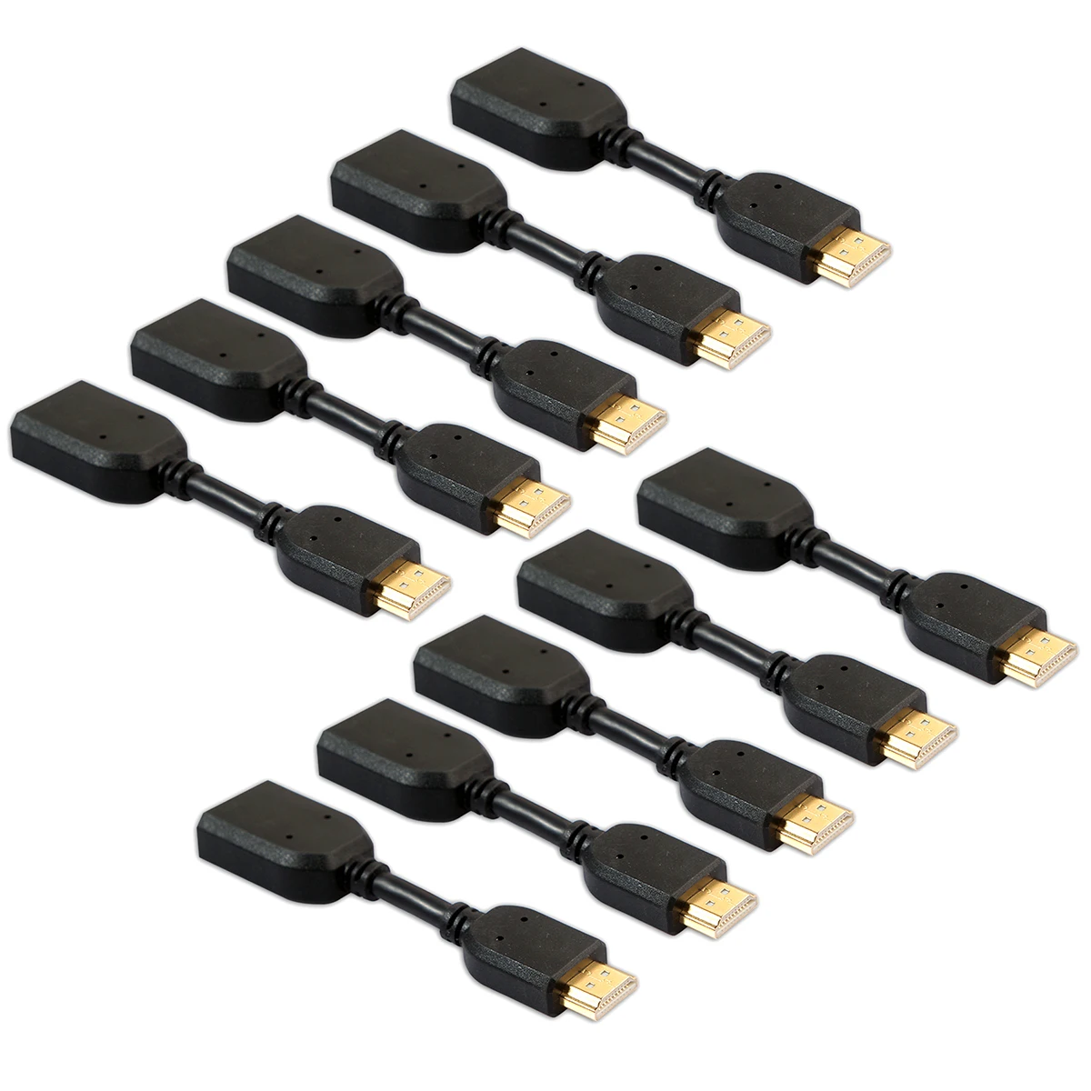 10 шт./упаковка удлинитель для кабеля HDMI HDMI2.0|Кабели VGA| |
