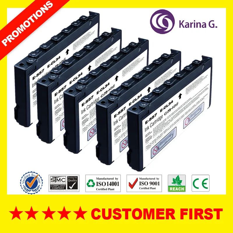 557 совместимый чернильный картридж для T557 T0557 E557 Подходит Epson PM 500 | Компьютеры и