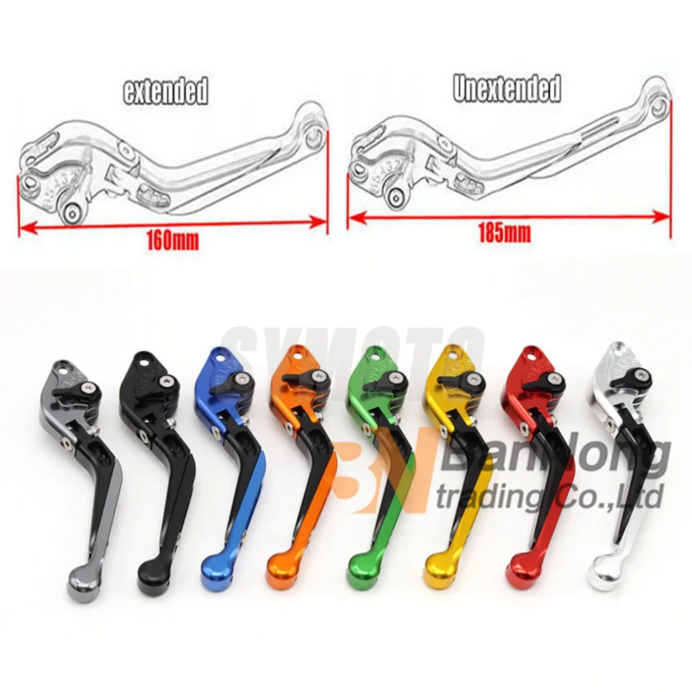 

Motorcycle Extendable Folding Brake Clutch Levers For BMW F800R 09-16 F800GT 13-16 F800S F800 S 06-14