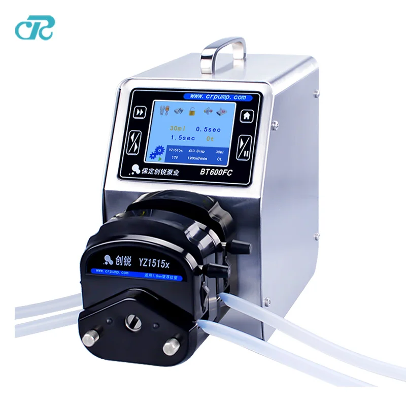 

Food Grade Small bottle filling Peristaltic Pump Cylinder filling Peristaltic pump