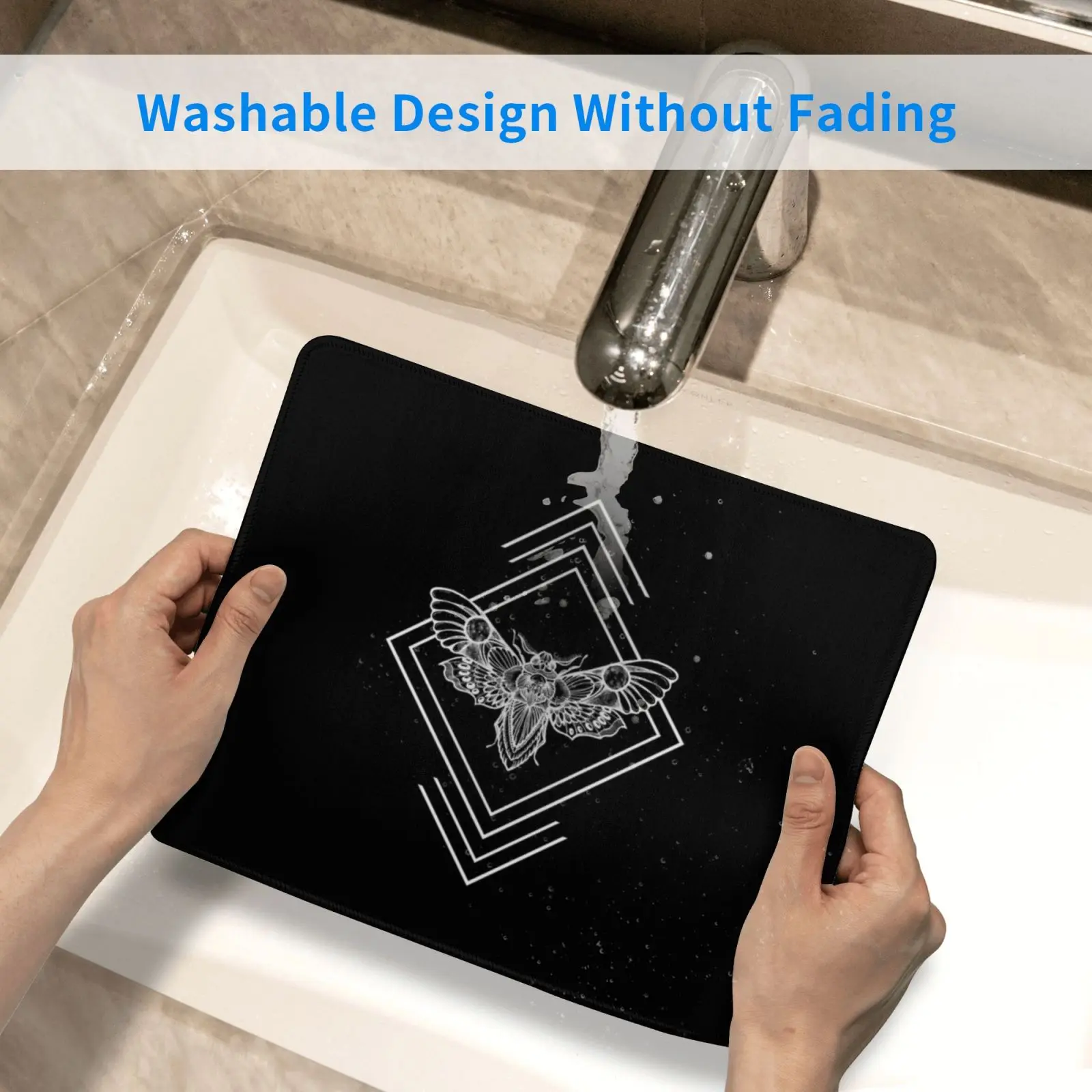 

Death's Head Moth Mouse Pad DIY Print Cushion Deaths Head Moth Moth Insect Creature Gothic