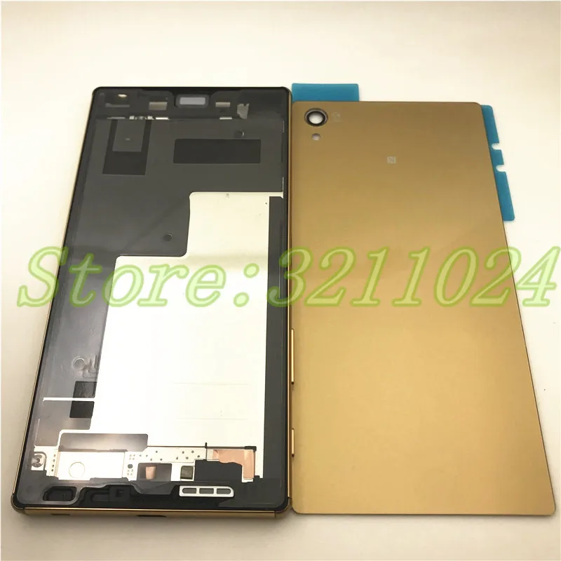 Оригинал для Sony Xperia Z5 Premium Plus Z5p E6853 E6883 E6833 средняя рамка Передняя Лицевая панель