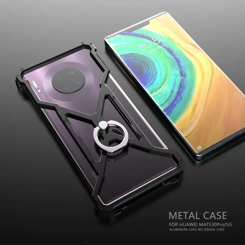 Металлический чехол с кольцом Супергероя человека-паука для huawei mate 30 Pro mate 20 Lite mate 10 9 Pro Honor 9X Pro Чехол для телефона