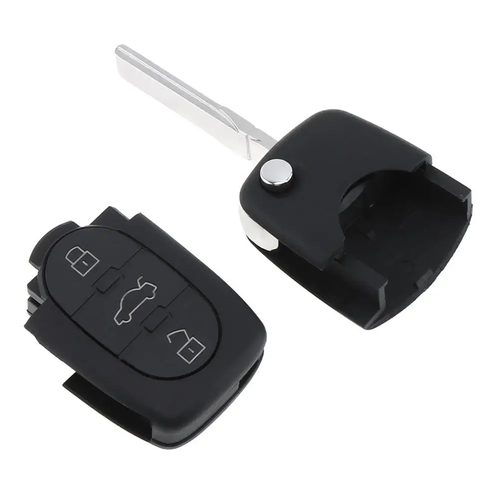 433 МГц 3 кнопки без ключа раскладной флип дистанционный ключ брелок от машины