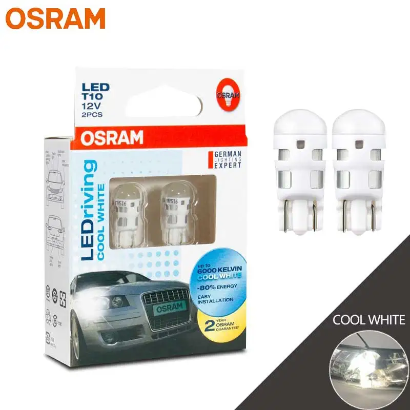 OSRAM СВЕТОДИОДНЫЙ 2880 T10 сигнальный светильник W5W 194 светодиодный riving Стандартный
